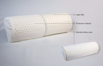 Natural Latex Bolster "Half Small"