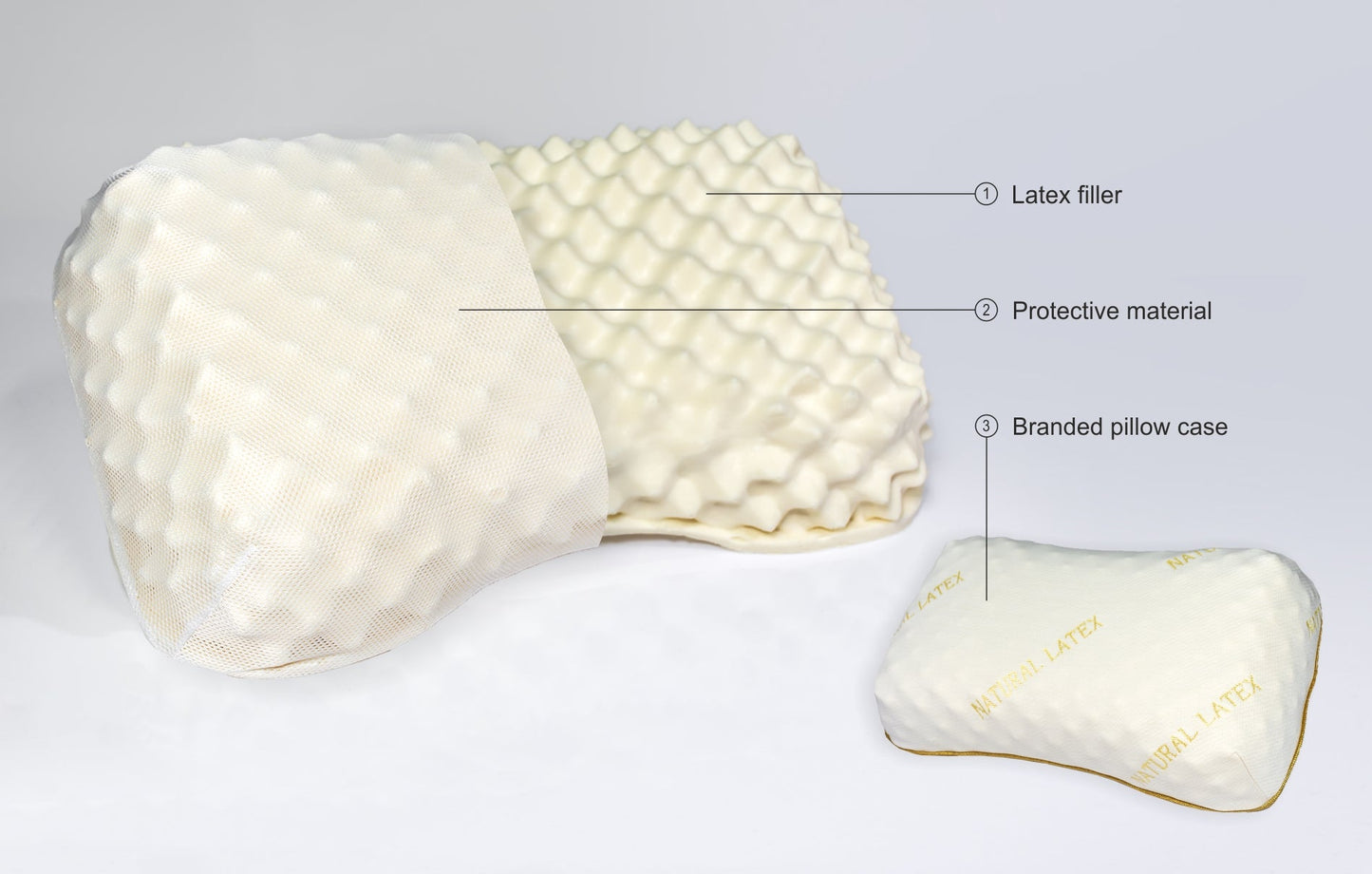 Latex pillow "DURIAN"