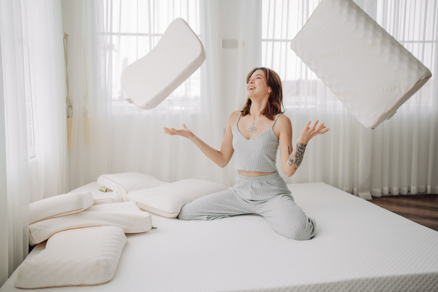 Latex pillow "DRAGON"