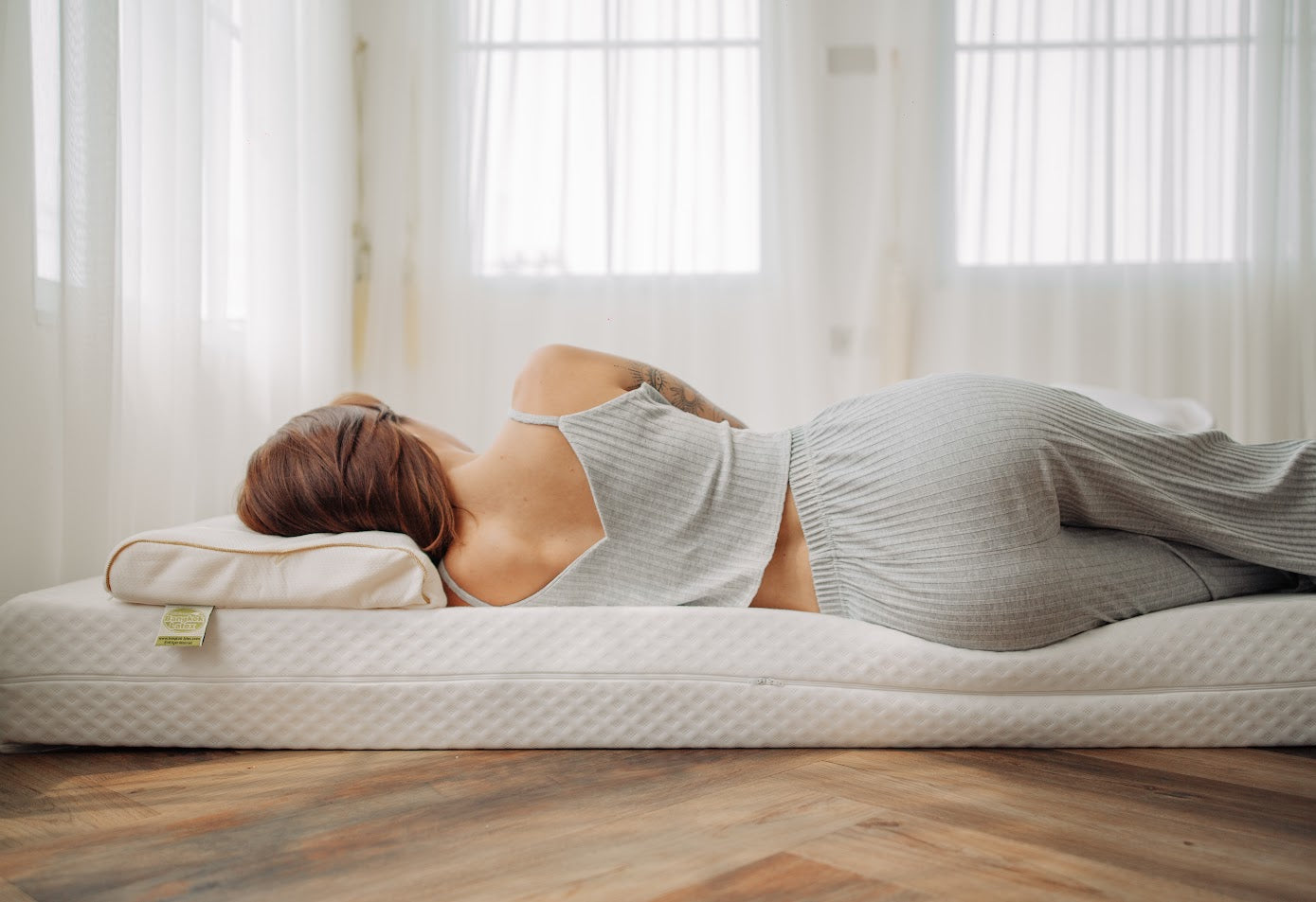 หมอนยางพาราแท้ รุ่น ลิชิ