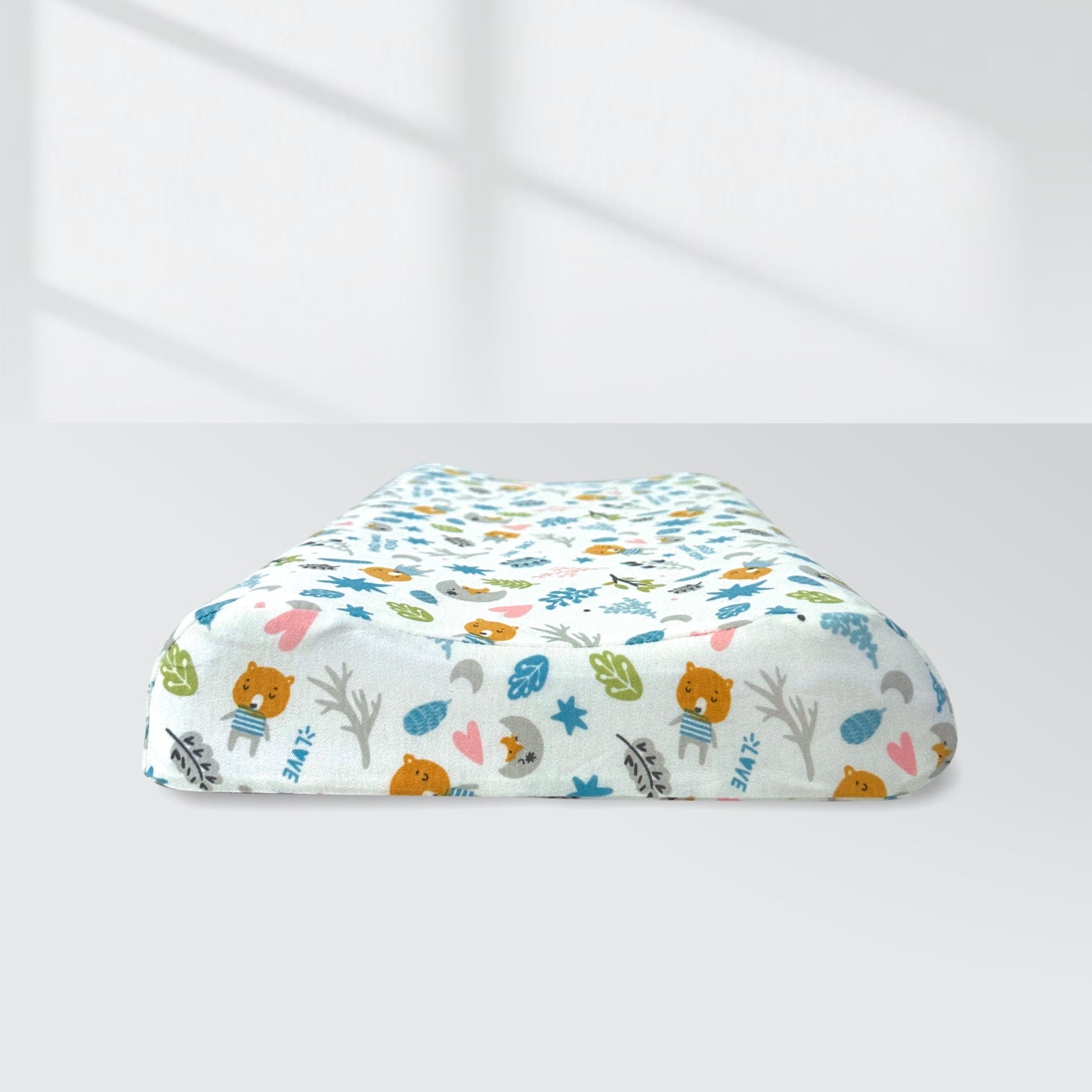 Bangkok Latex Orthopedic Natural Latex Pillow for Kids (3–7 Years) — DOLPHIN Baby 3+