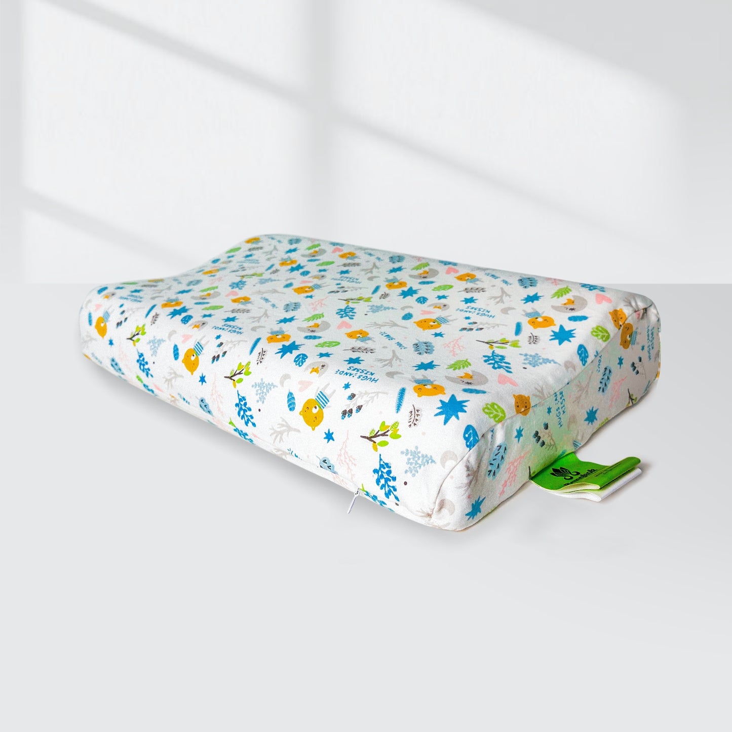 Bangkok Latex Orthopedic Natural Latex Pillow for Kids (3–7 Years) — DOLPHIN Baby 3+