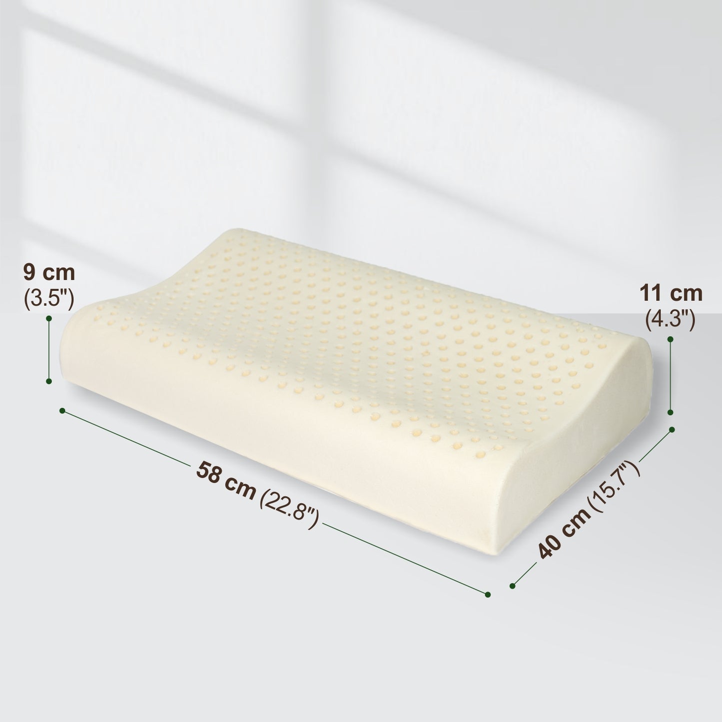 Latex pillow "DOLPHIN"