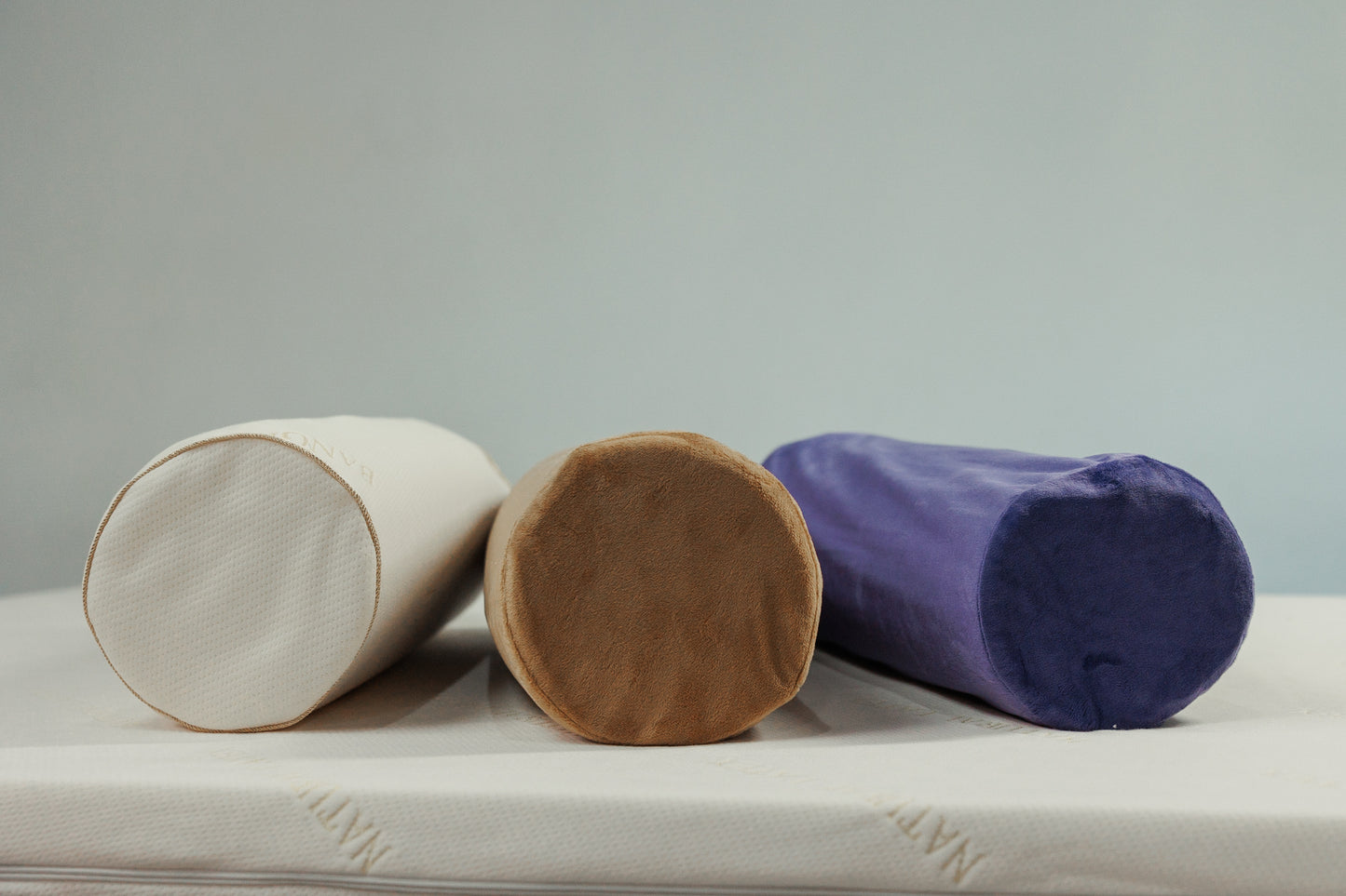 Compact Natural Latex Bolster Pillow