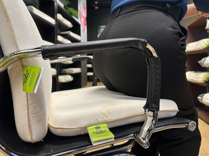Sittdyna för ergonomisk stol i 100 % naturlatex