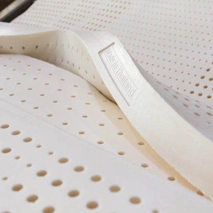 100% Natural Thai latex mattresses & toppers with 7-zone orthopedic support.