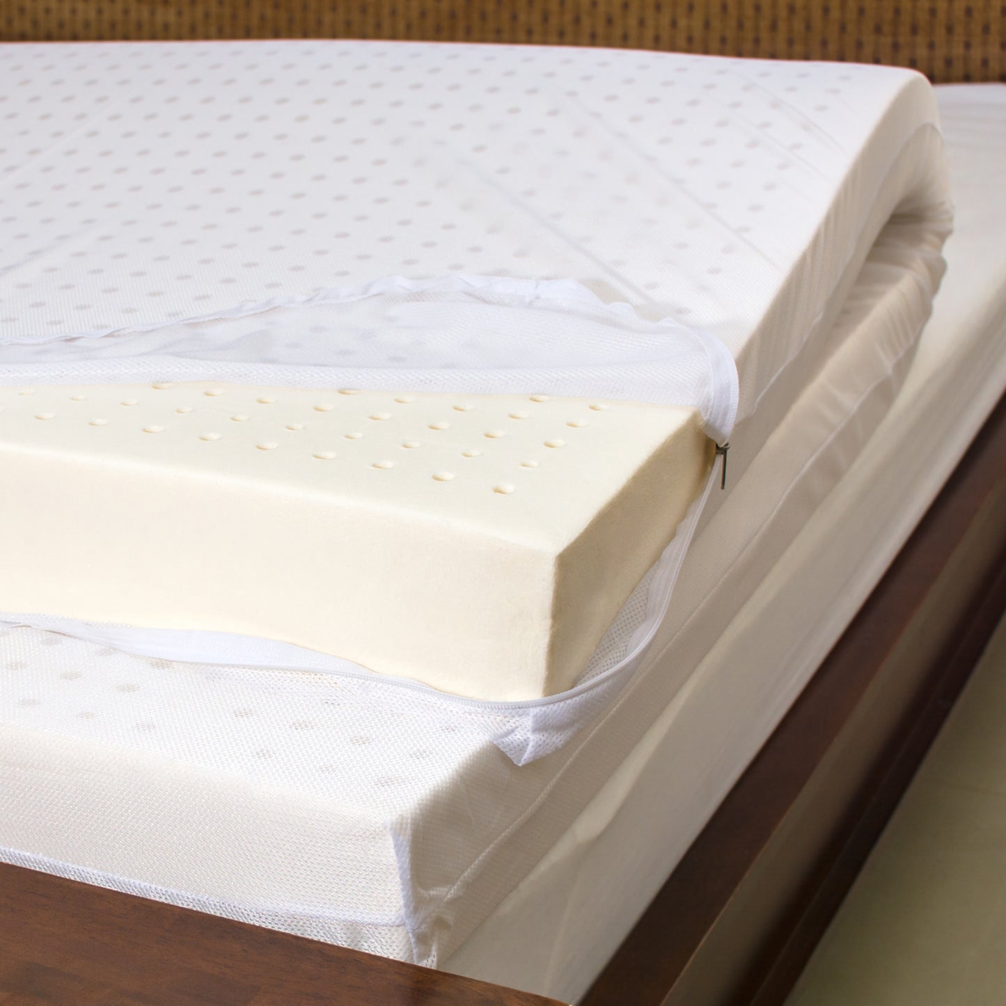 100% Natural Thai Latex Full Mattress 10cm (10厘米泰国天然乳胶床垫) - Premium Breathable Core 