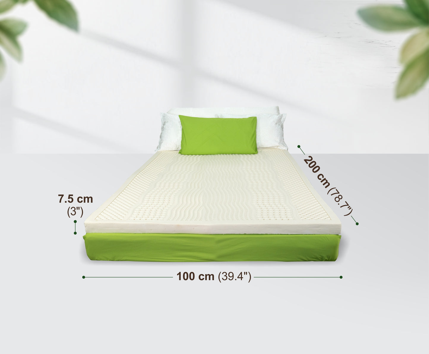MATTRESS 100x200x7.5cm (3.5ft*3in)