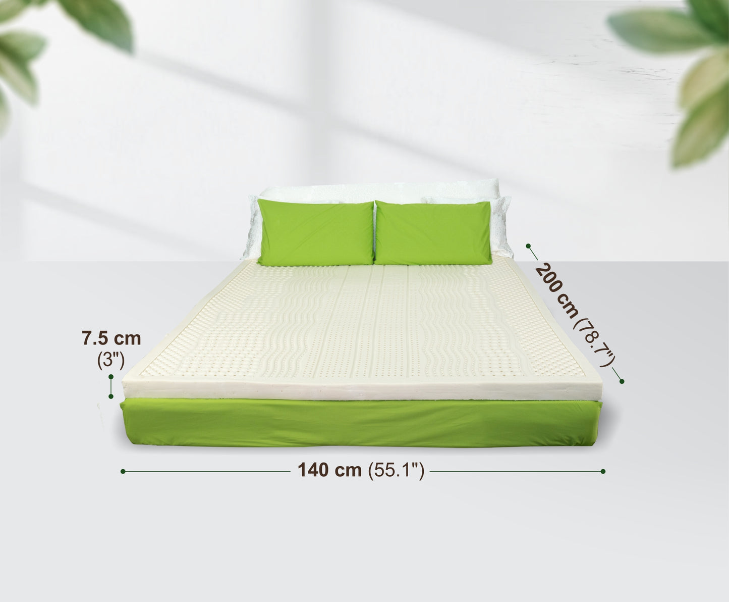 MATTRESS 140x200x7.5cm (4.5ft*3in)