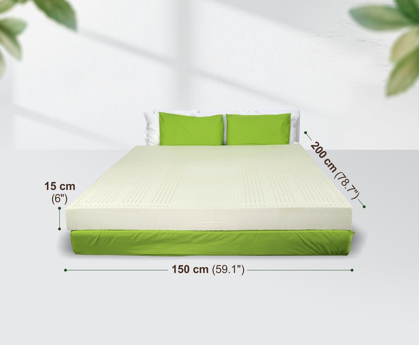 MATTRESS 150x200x15cm (5ft*6in)