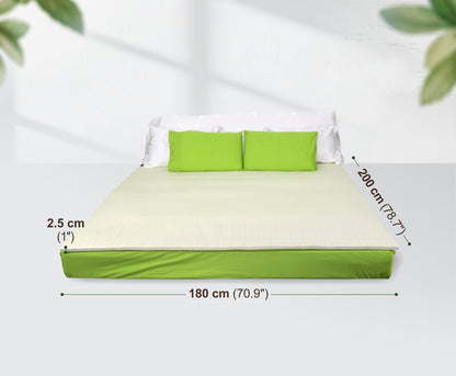 King size MATTRESS (topper) 180x200x2.5cm (6ft*1in)