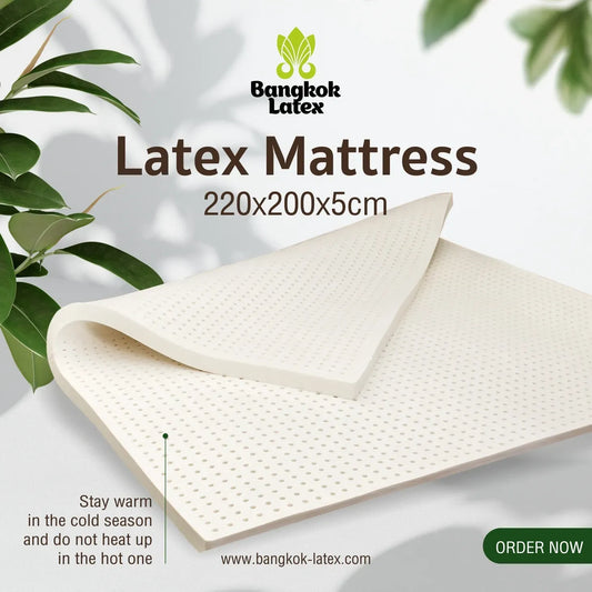 Emperor size MATTRESS (topper) 220x200x5cm (7ft*2in)