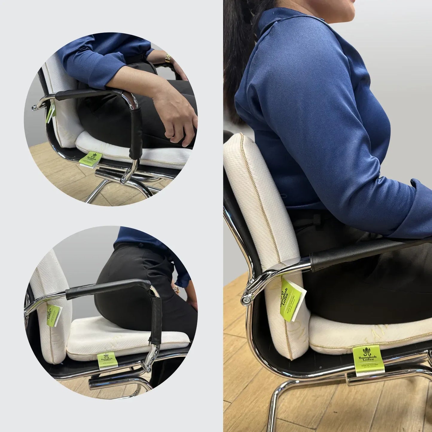 Chair seat cushion