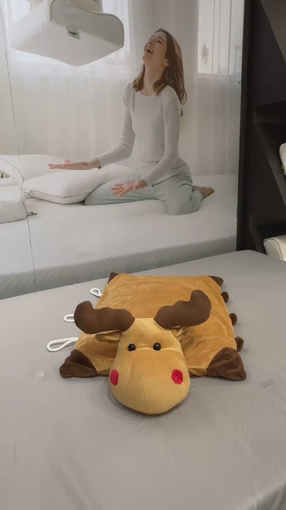 หมอนตุ๊กตายางพาราแท้  "กวาง"