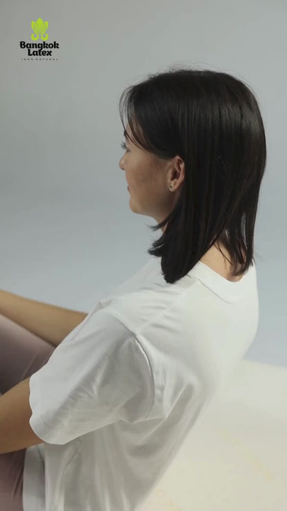 Natural Latex Bolster "Half Small"