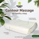 Massage pillow with bolsters CONTOUR-massage