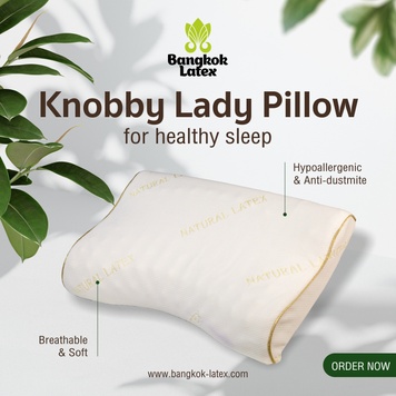 Low pillow Knobby LADY