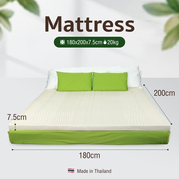 MATTRESS  180x200x7.5 cm (6' FT)