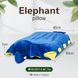 Pillow Toy "Elephant" Dark Blue