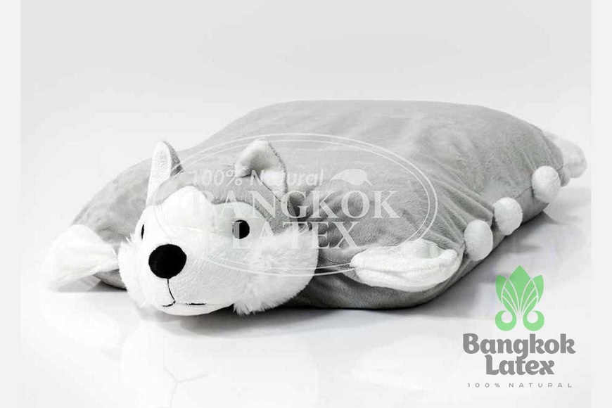 Pillow Toy "Dog" Gray