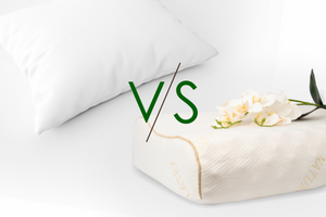 Why do consumers prefer latex pillows over traditional pillows?