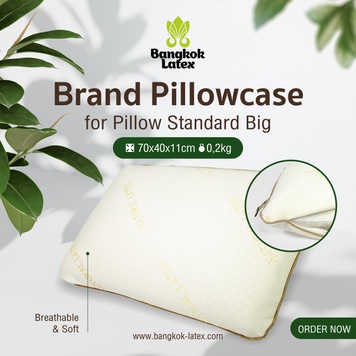 Brand Pillowcase for Pillow "STANDARD BIG"