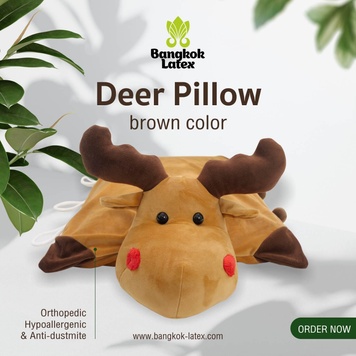 乳胶玩具枕 奶牛款 "Deer"