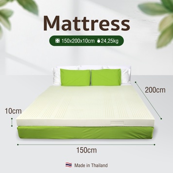 MATTRESS 150x200x10 cm (5' FT)