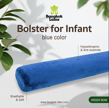 Bolster for infant "blue"