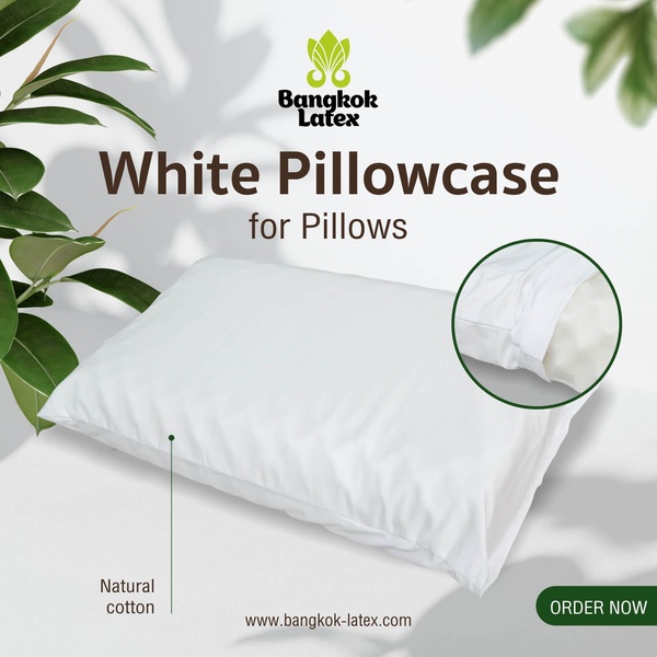 Pillowcase small white